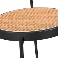 Cadeira Preston retro em rotim natural - Design e aconchego - Mueble Design