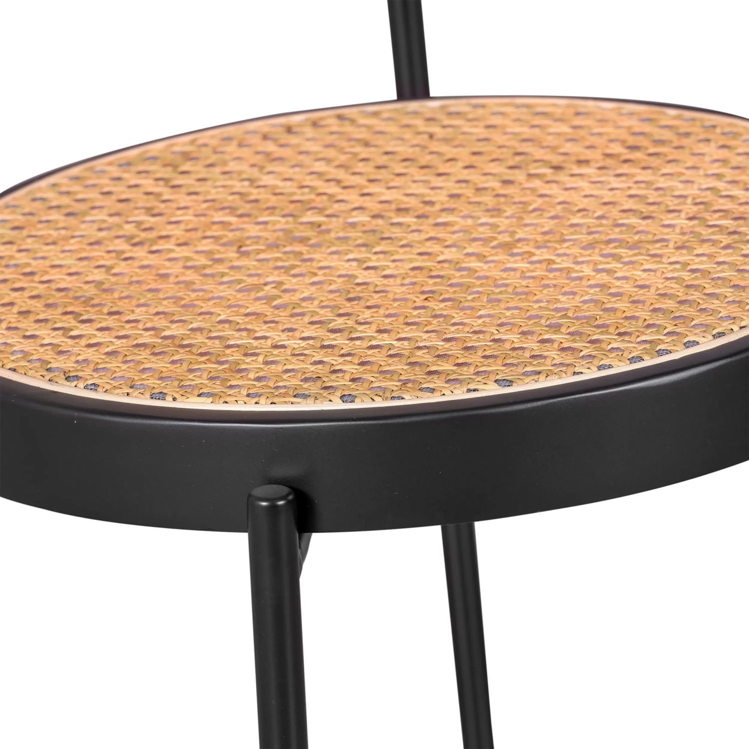 Cadeira Preston retro em rotim natural - Design e aconchego - Mueble Design