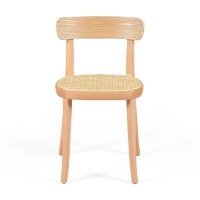 Cadeira Tours em freixo e rotim - Estilo nórdico e natural - Mueble Design
