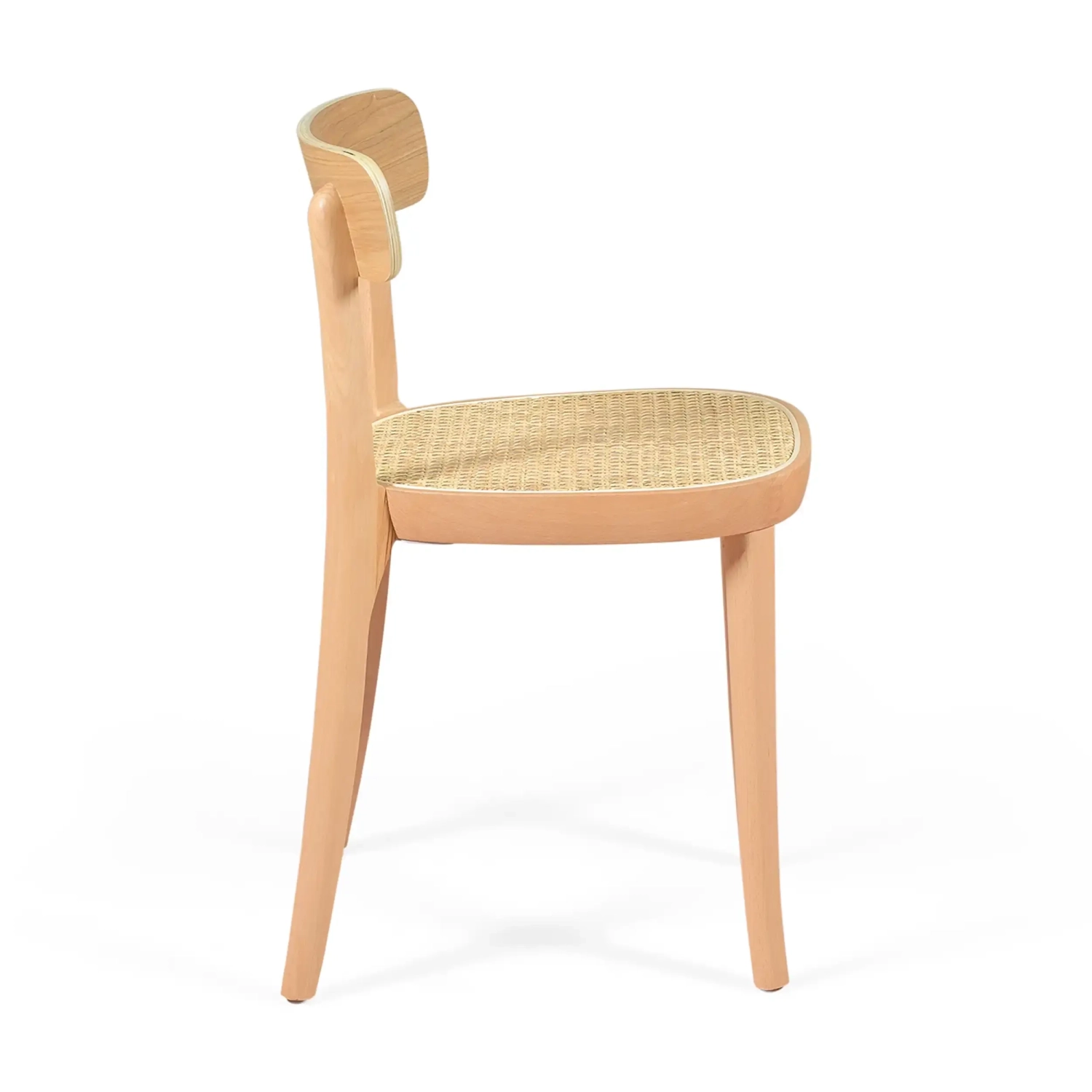Silla Tours en fresno y ratán – estilo nórdico y natural - Mueble Design