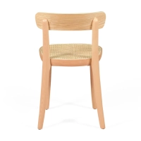 Cadeira Tours em freixo e rotim - Estilo nórdico e natural - Mueble Design