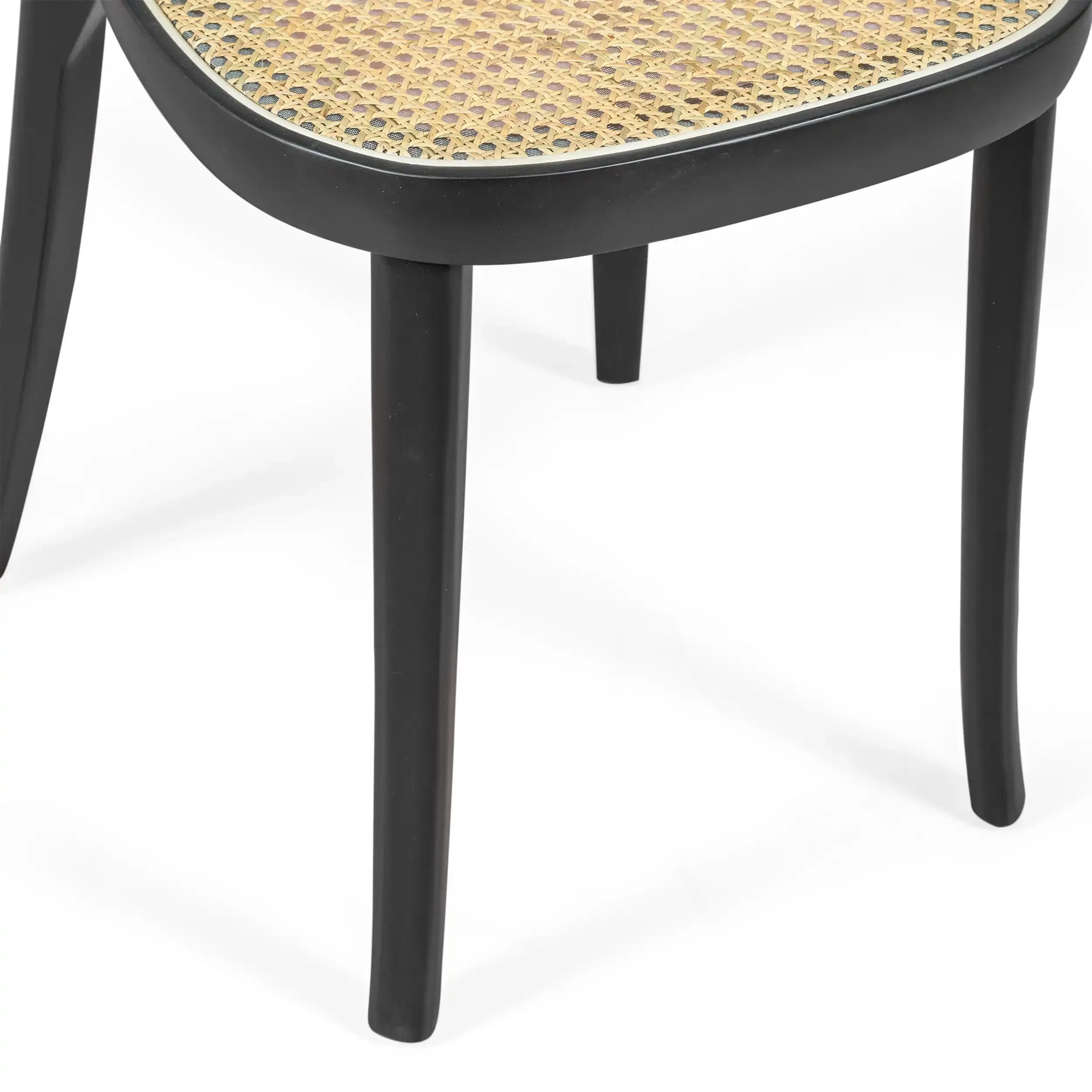 Tours stol i ask och rotting - Skandinavien och naturlig stil - Mobelarium