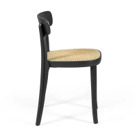 Sedia Tours in frassino e rattan - stile Scandinavo e naturale - Mobilie Design
