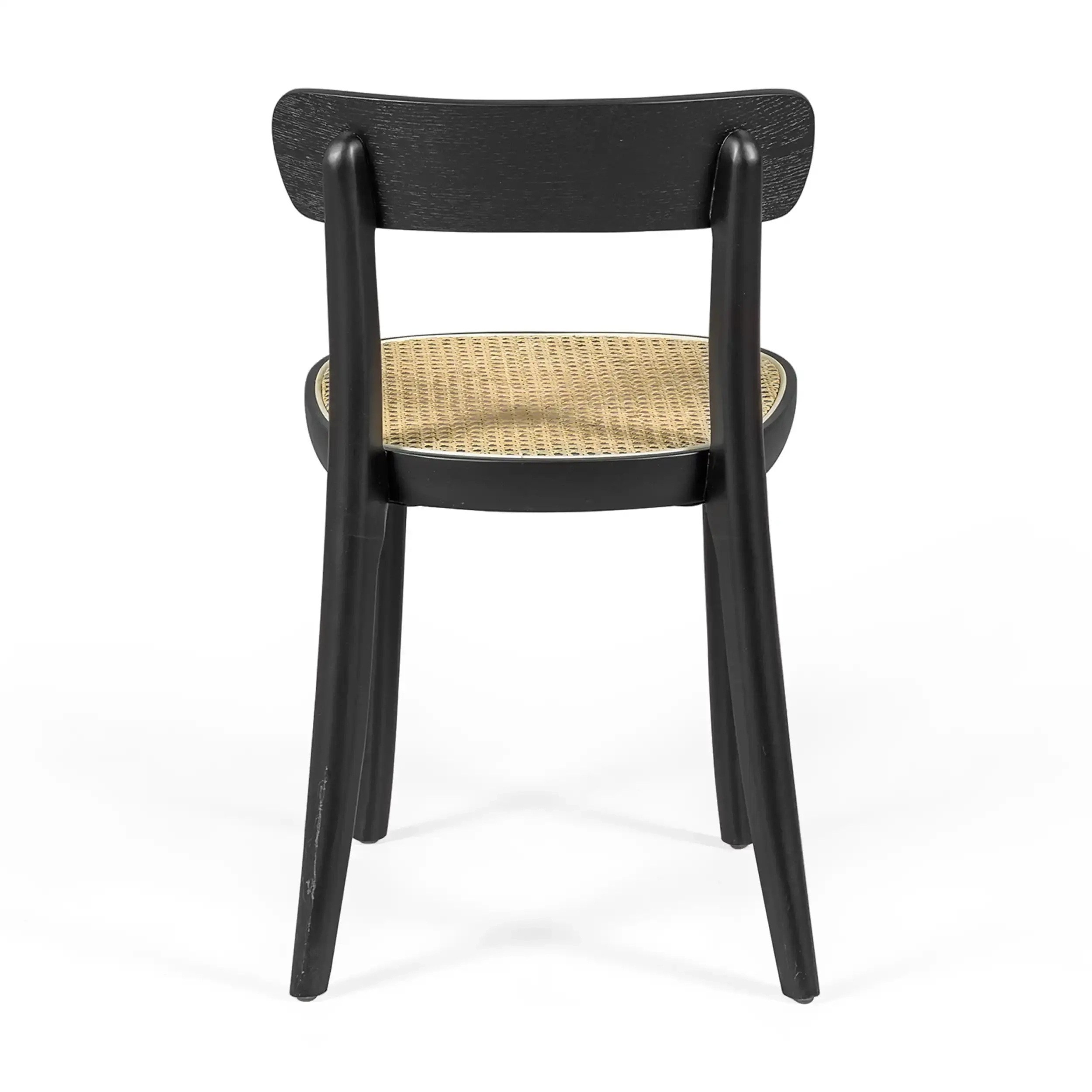 Tours stol i ask och rotting - Skandinavien och naturlig stil - Mobelarium