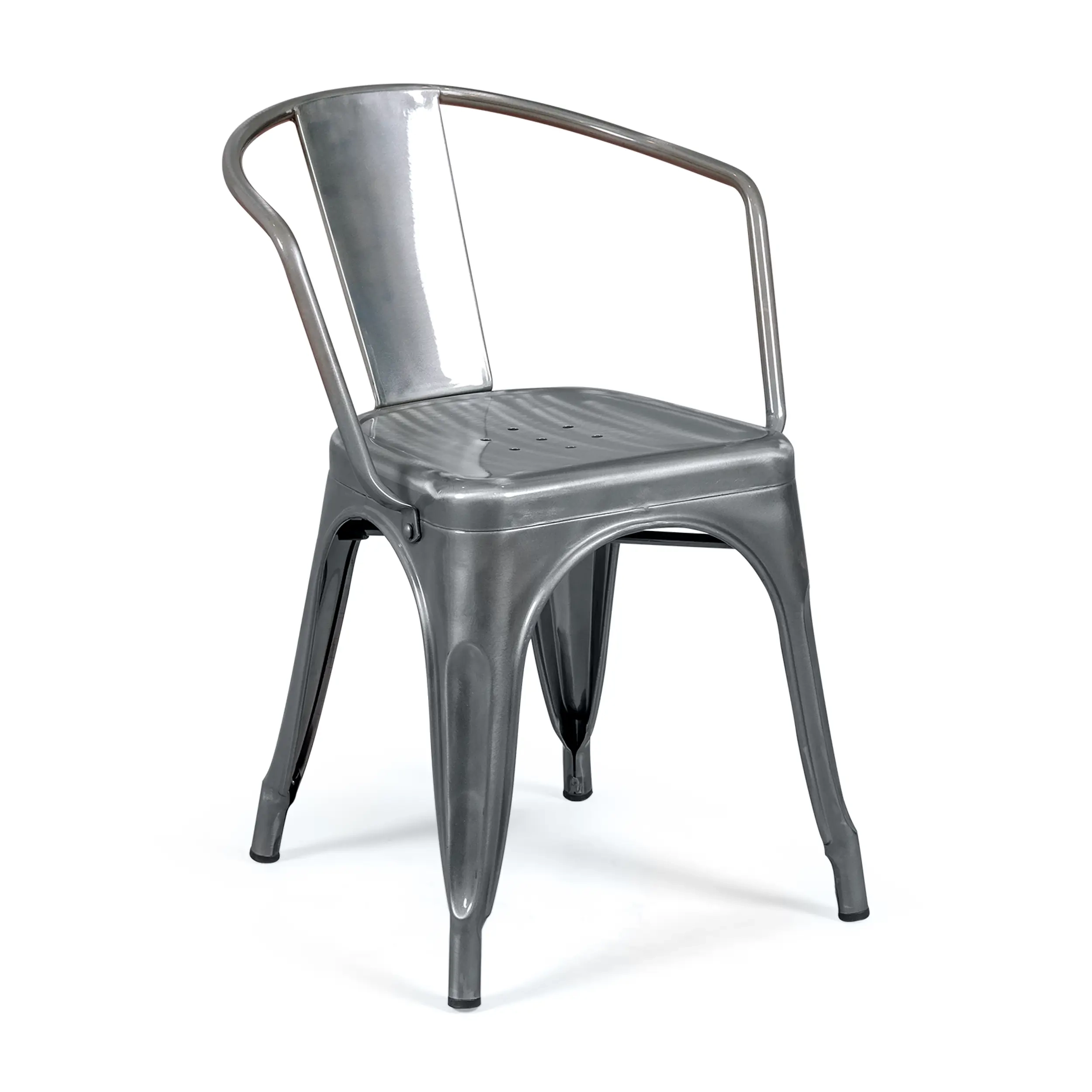 Replika designu židle Tolix s područkami