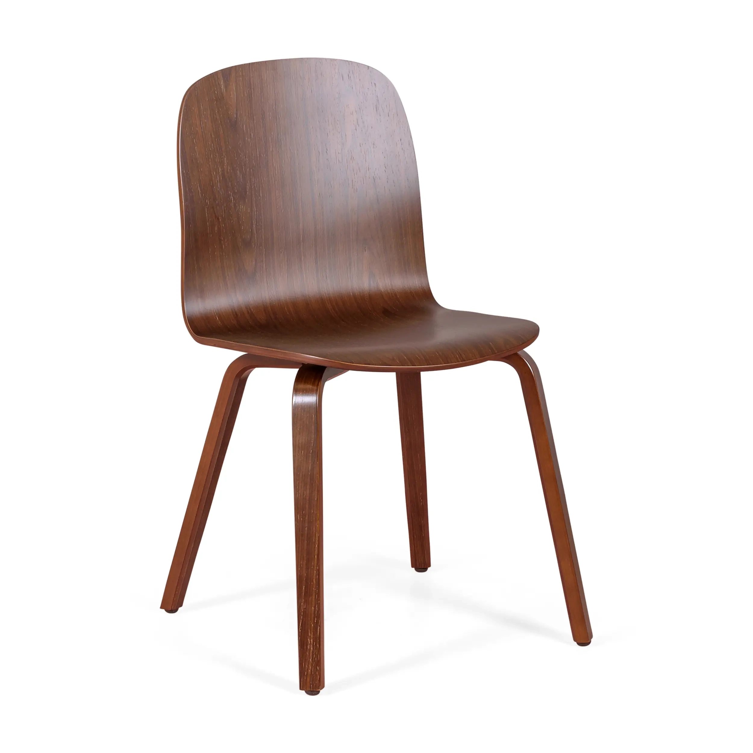 Designstol Skandinavien Hytt i valnötsträ | Elegant skandinavisk stil