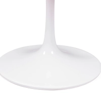 Tulip (120cm) Design Esstisch in Carrara Marmor - Mobelarium