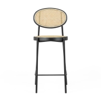Barstol Vintage Bar Preston Rattan Natural 65 cm - Mobelarium