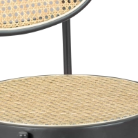 Stolička Vintage Bar Preston Rattan Natural 65 cm - Mobelarium