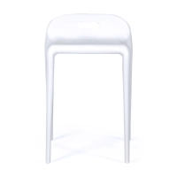 Tabouret design Didi 45 cm Blanc | Design minimaliste et léger