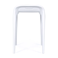 Sgabello design Didi 45 cm Bianco | Design minimalista e leggero