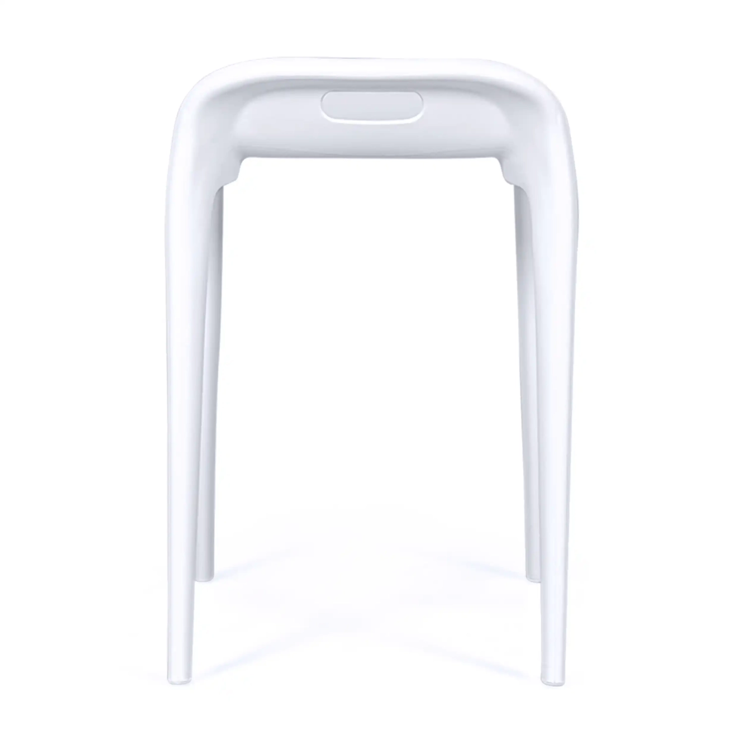 Sgabello design Didi 45 cm Bianco | Design minimalista e leggero