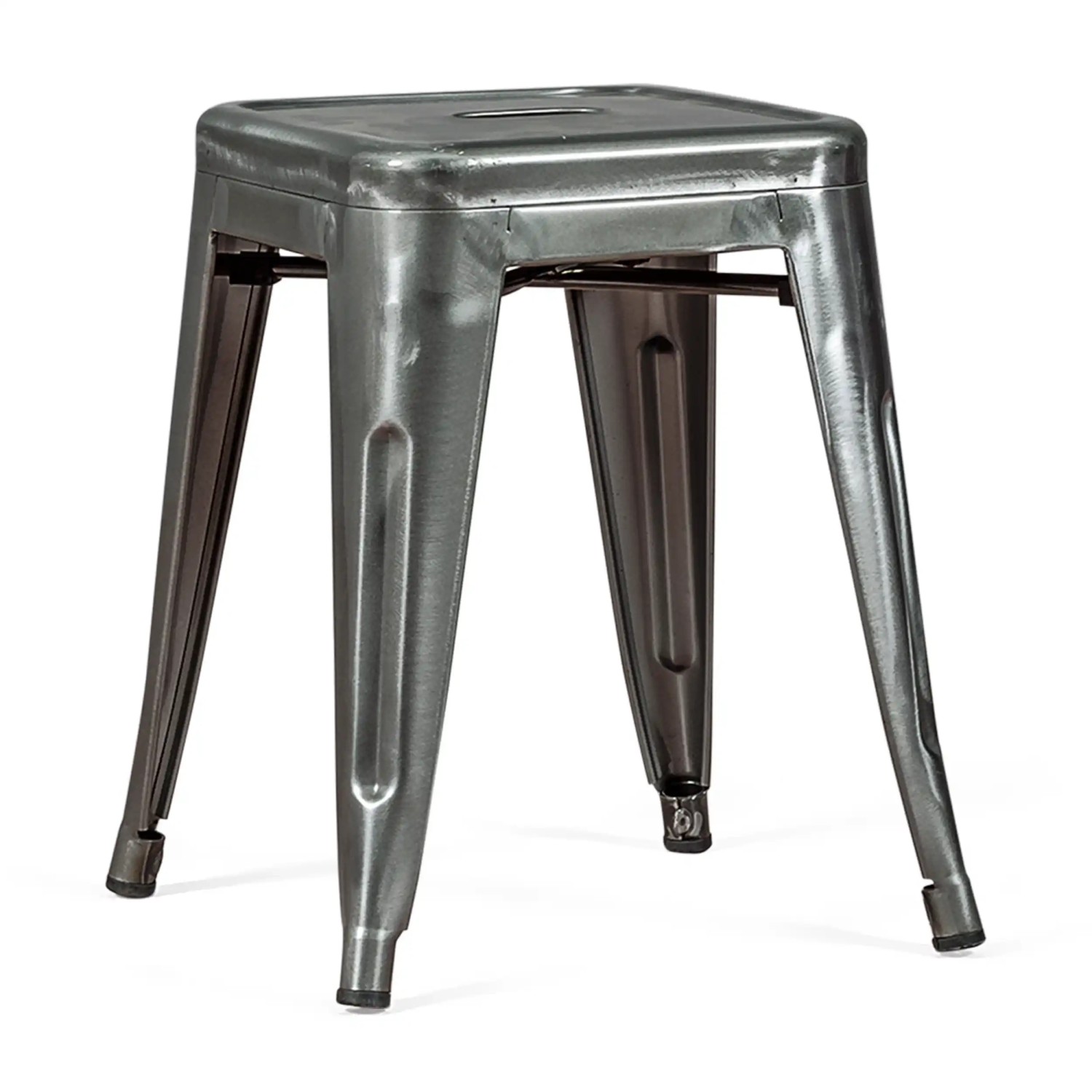 Tabouret Métallique Bistro 45 cm | Style industriel empilable
