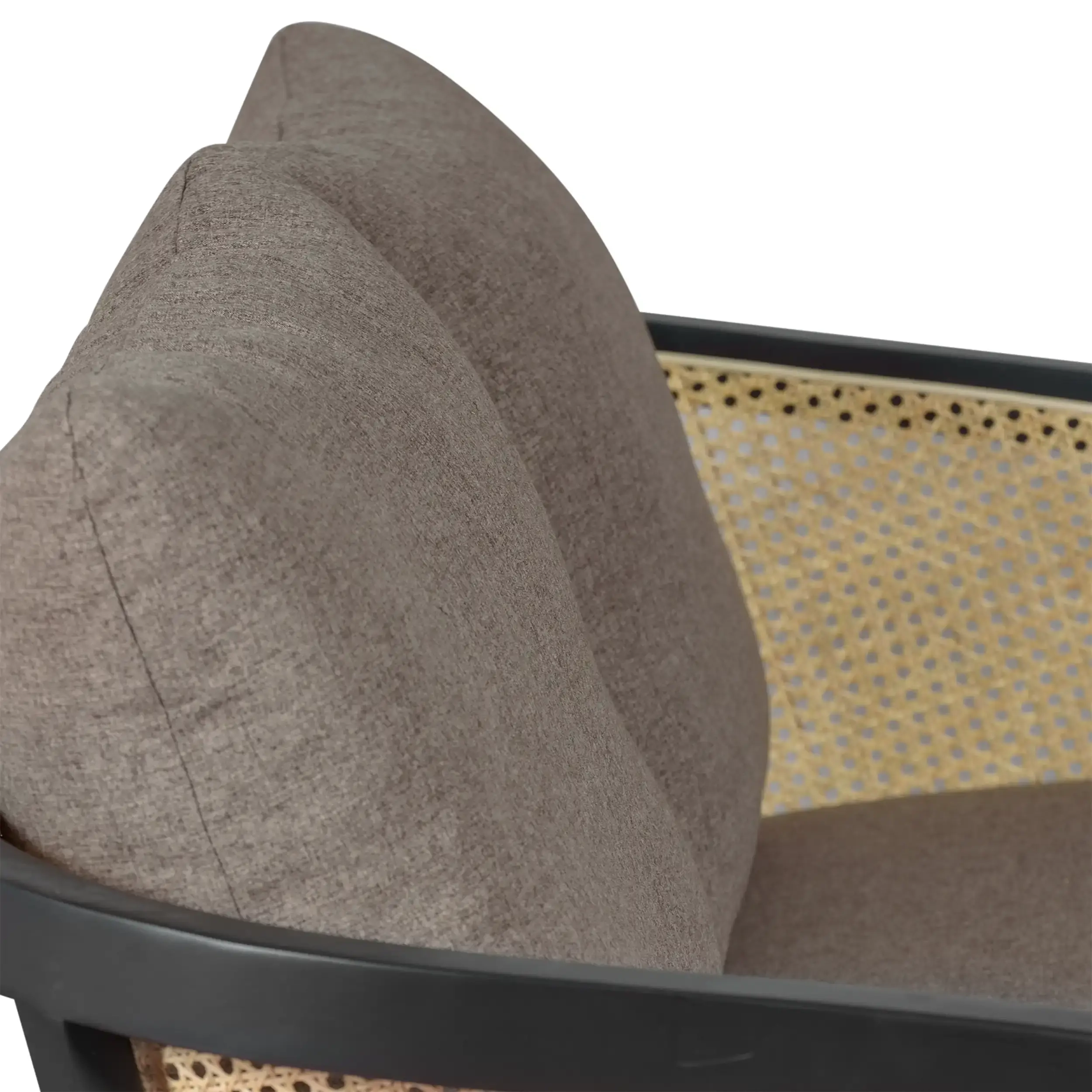 Sofa 2-osobowa Leeds z naturalnego rattanu | styl vintage Skandynawia