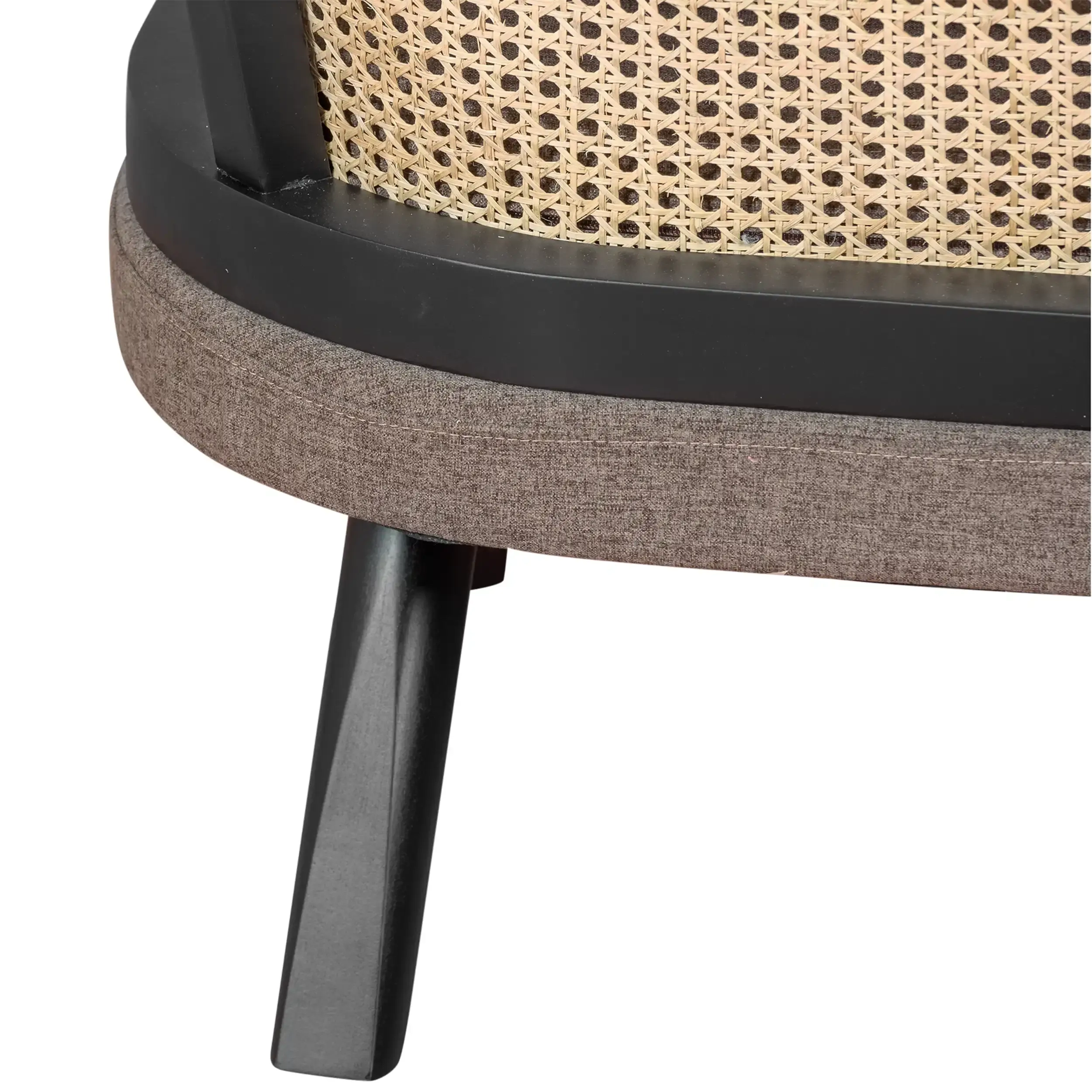 Loveseat 2 istuttava sohva Leeds luonnon rottinki | Vintage Style Skandinaavinen