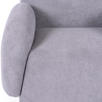 Designerski fotel 1-osobowy Nest - zawijany design - Mobelarium