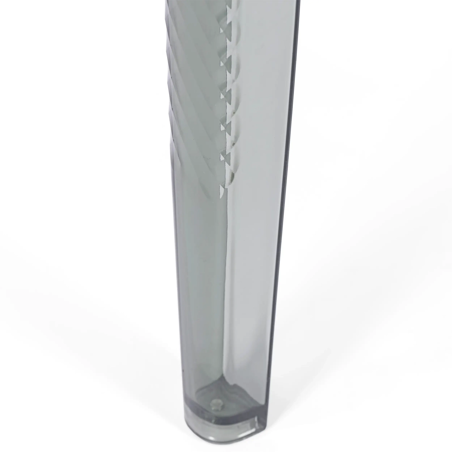 Ghost Square Dining Table 80 cm : Transparent Modern Design