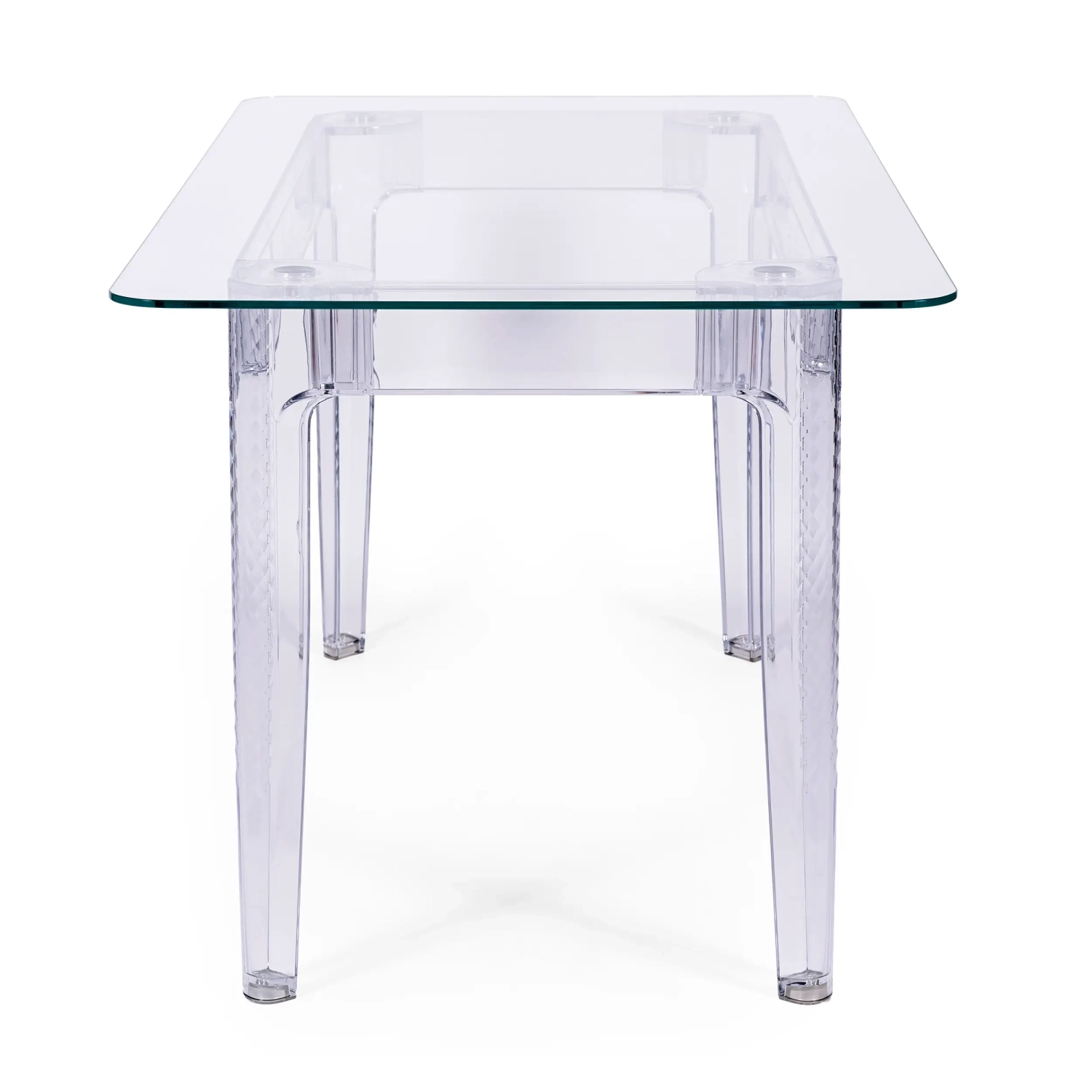 Mesa de jantar Ghost 140x80 cm | Design moderno e transparente