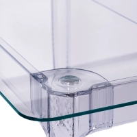 Ghost Esstisch 140x80 cm | Modernes Transparentes Design