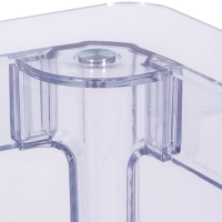 Ghost Esstisch 140x80 cm | Modernes Transparentes Design