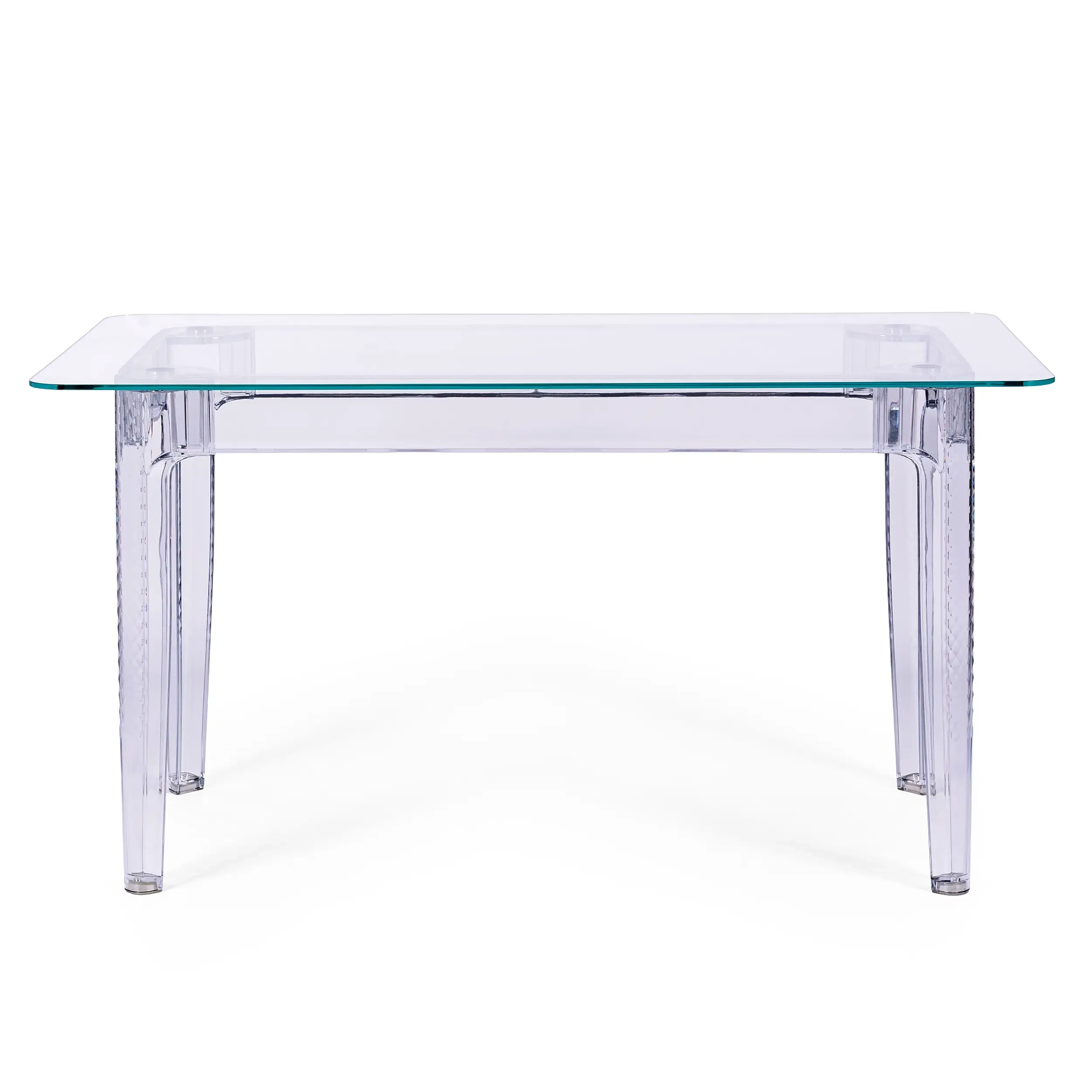 Ghost matbord 140x80 cm | Modern transparent design