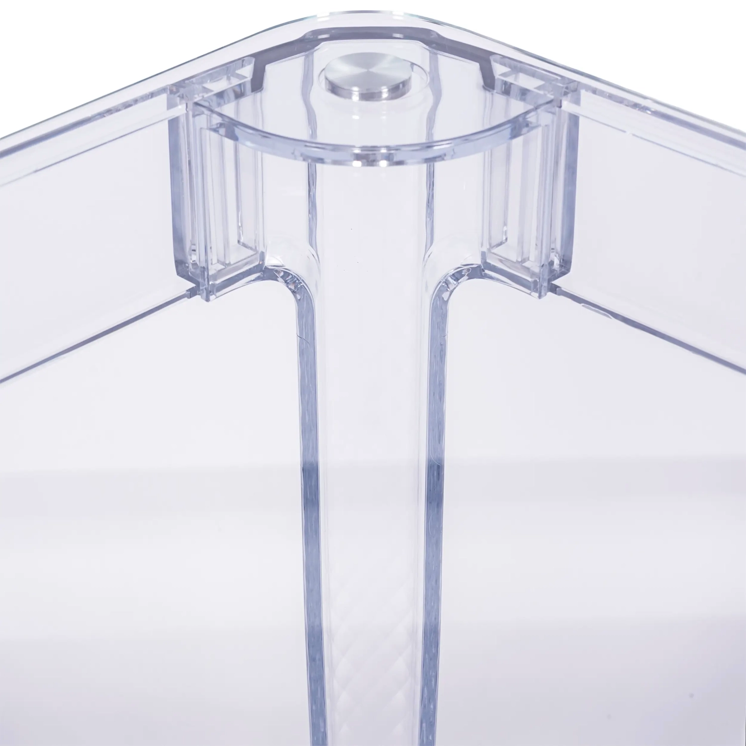 Ghost Square Table 60x60 cm | Transparent and Minimalist Design