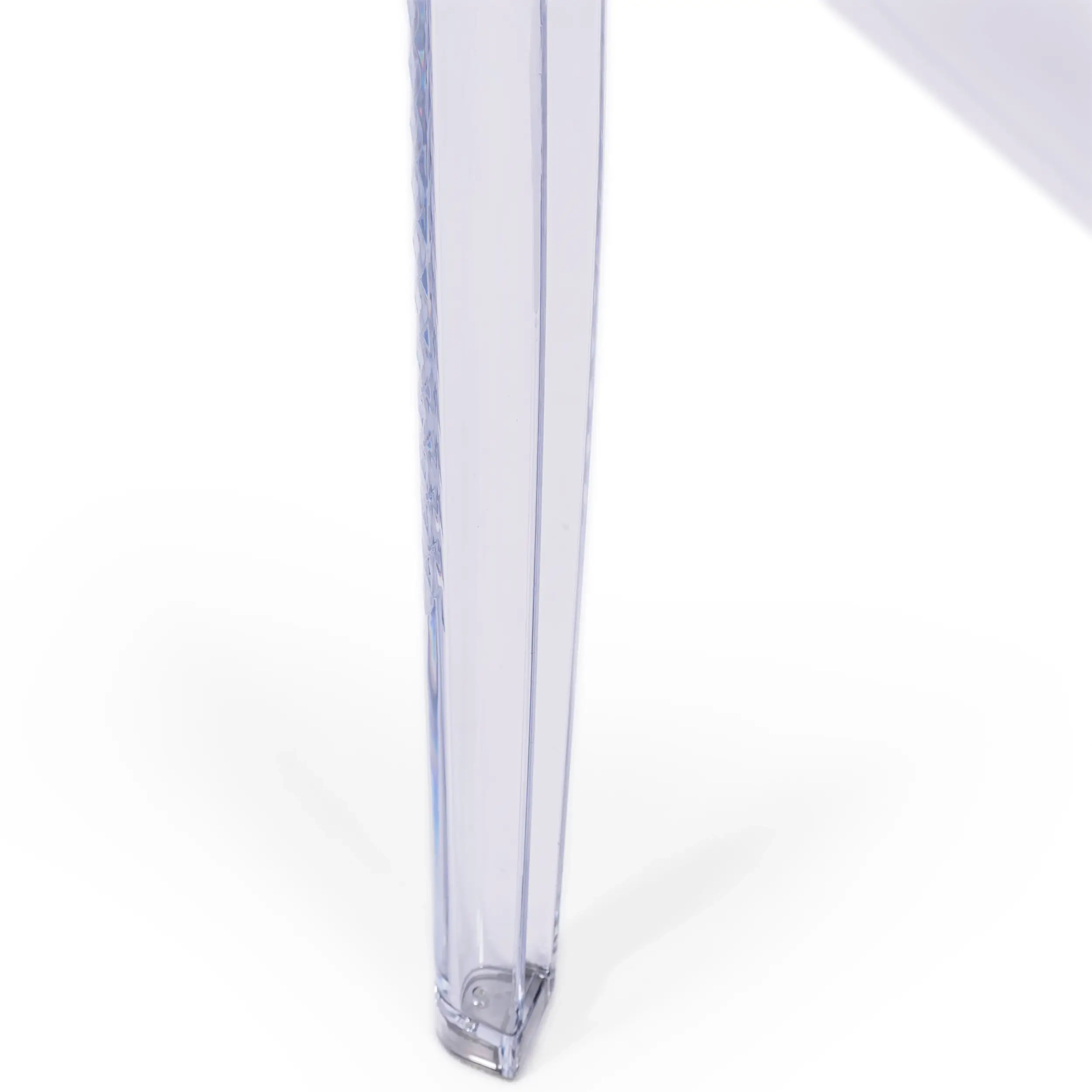 Ghost Square Table 60x60 cm | Transparent och minimalistisk design