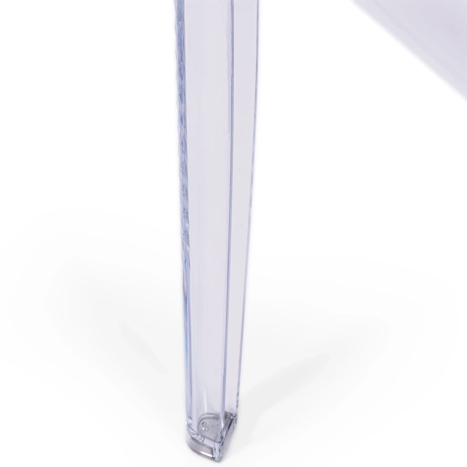 Ghost Square Table 60x60 cm | Transparent and Minimalist Design