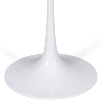 Inspiration Side Table Tulip Side Carrara Marble Ø50 cm | Mobelarium