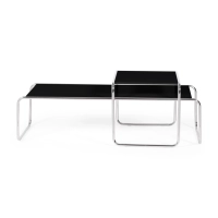 Inspiratie set Tafels Laccio Breuer | Bauhaus Design | Salon- & Bijzettafels