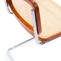 Tuoli Cesca edullinen tuoli teräksestä, pyökistä ja rottingista 🪑 | Mueble Design