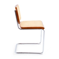 Tuoli Cesca edullinen tuoli teräksestä, pyökistä ja rottingista 🪑 | Mueble Design