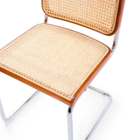 Tuoli Cesca edullinen tuoli teräksestä, pyökistä ja rottingista 🪑 | Mueble Design