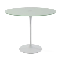 Tafel Tulip glazen tafel 90 cm | Modern en Elegant | Mobelarium