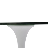 Stolik Tulip szklany stolik 90 cm | Nowoczesny i Elegancki | Mobelarium