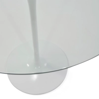 Tavolo Tulip tavolo in vetro 90 cm : Moderno ed elegante :: Moderno ed elegante Mobilie Design