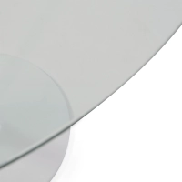 Tafel Tulip glazen tafel 90 cm | Modern en Elegant | Mobelarium
