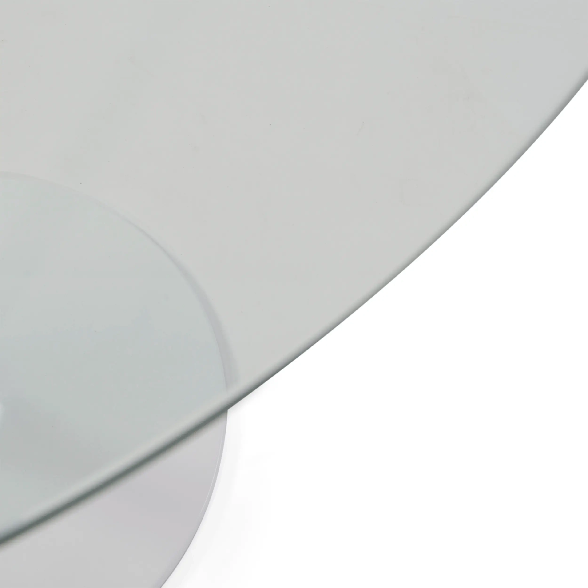 Bord Tulip glasbord 90 cm | Modernt och elegant | Mobelarium