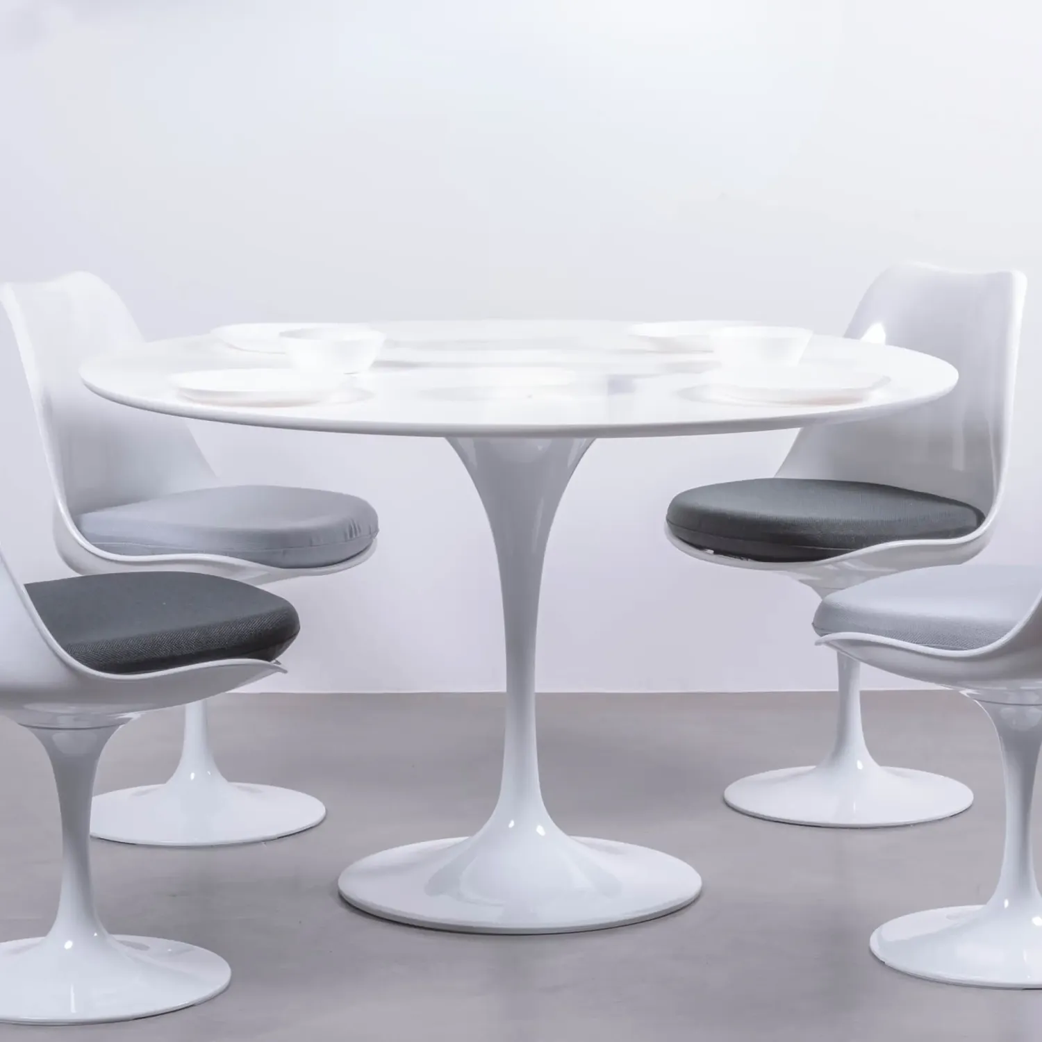 Inspiratie Tulip Style Eettafel 120cm - Meubeldesign