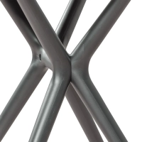 Table de jardin Moises 72 cm | Moderne, légère et solide | Intérieur et extérieur