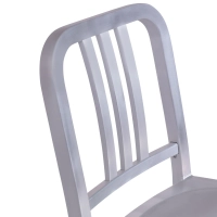 Barstol Navi Army 66 cm i aluminium | Stilren industridesign