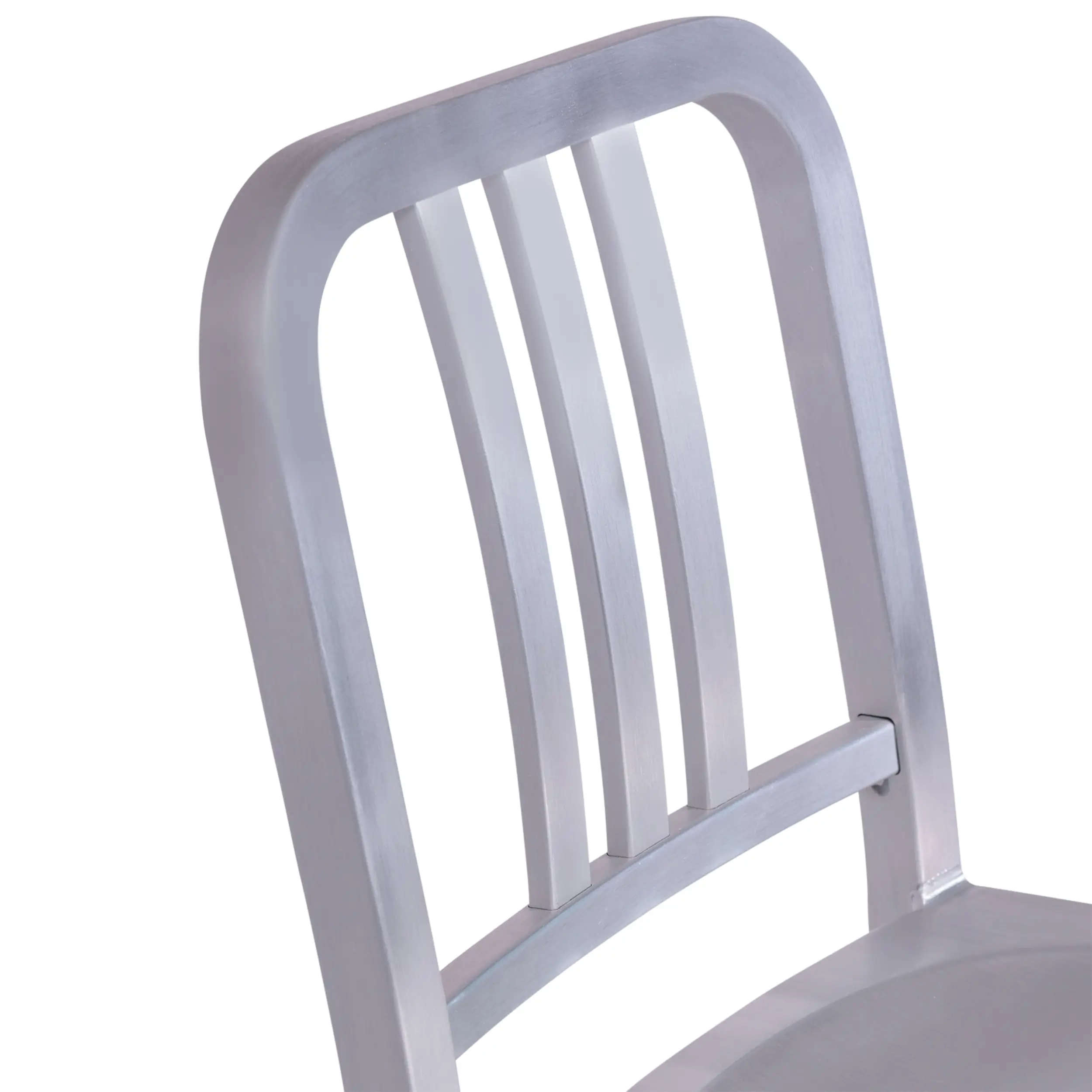 Stolička Navi Army 66 cm z hliníku | Stylový průmyslový design