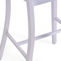 Tabouret Navi Army 66 cm en aluminium | Design industriel élégant
