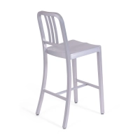 Tabouret Navi Army 66 cm en aluminium | Design industriel élégant