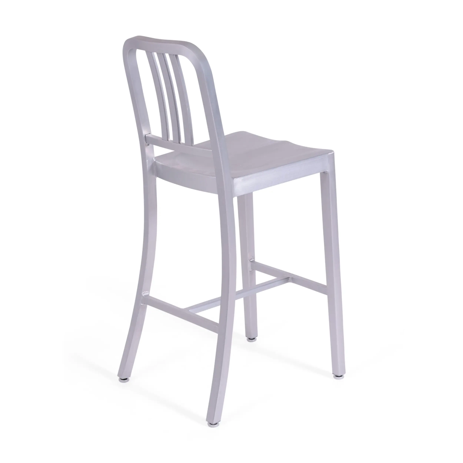 Taburete Navi Army 66 cm de Aluminio | Diseño Industrial y Elegante
