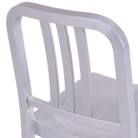 Barstol Navi Army 66 cm i aluminium | Stilren industridesign