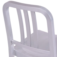 Tabouret Navi Army 66 cm en aluminium | Design industriel élégant