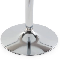 Stehtisch Boom 60 cm - Moderner Tisch mit Chromfuß für Küche oder Bar