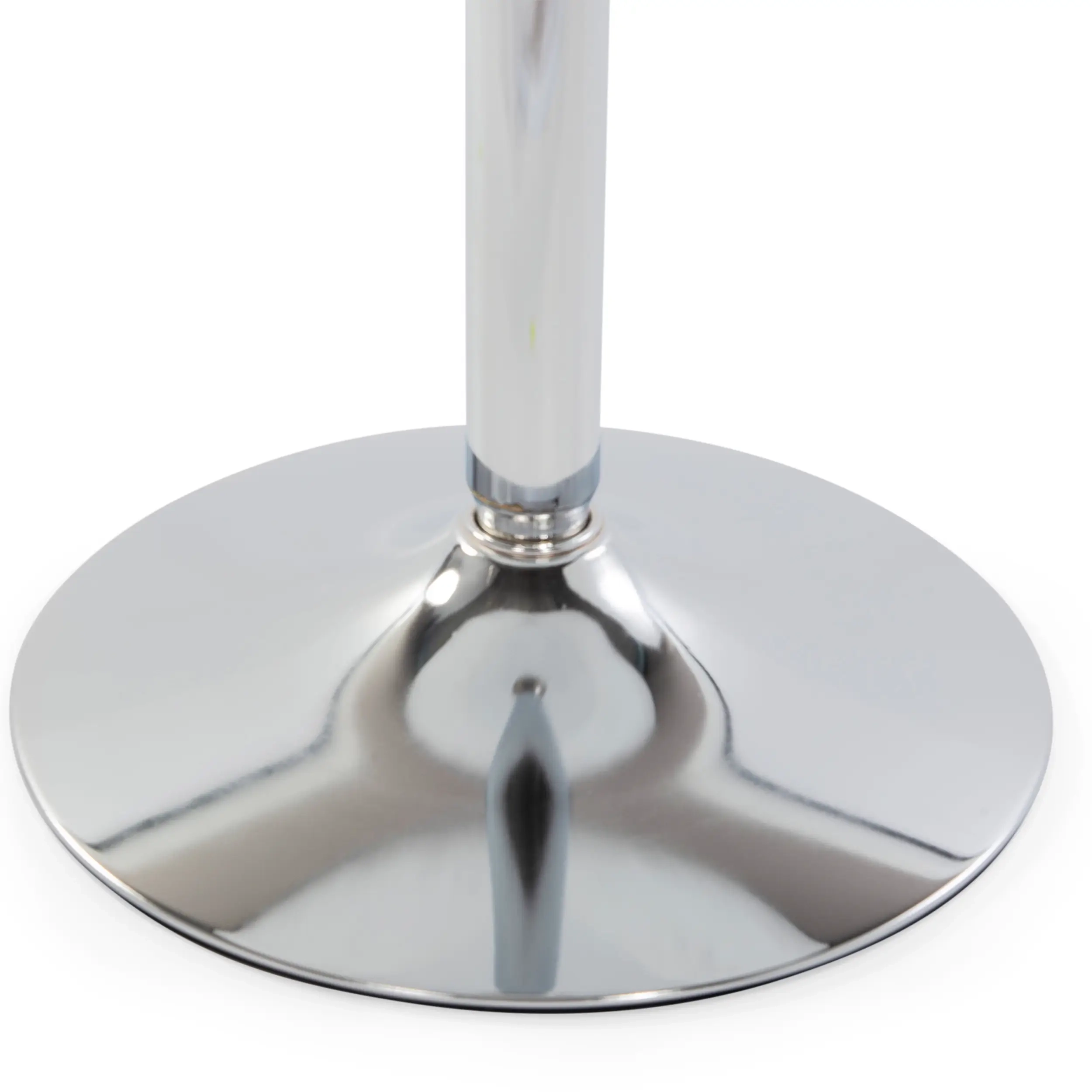 Hoge tafel Boom 60 cm - Moderne tafel met chromen onderstel voor keuken of bar