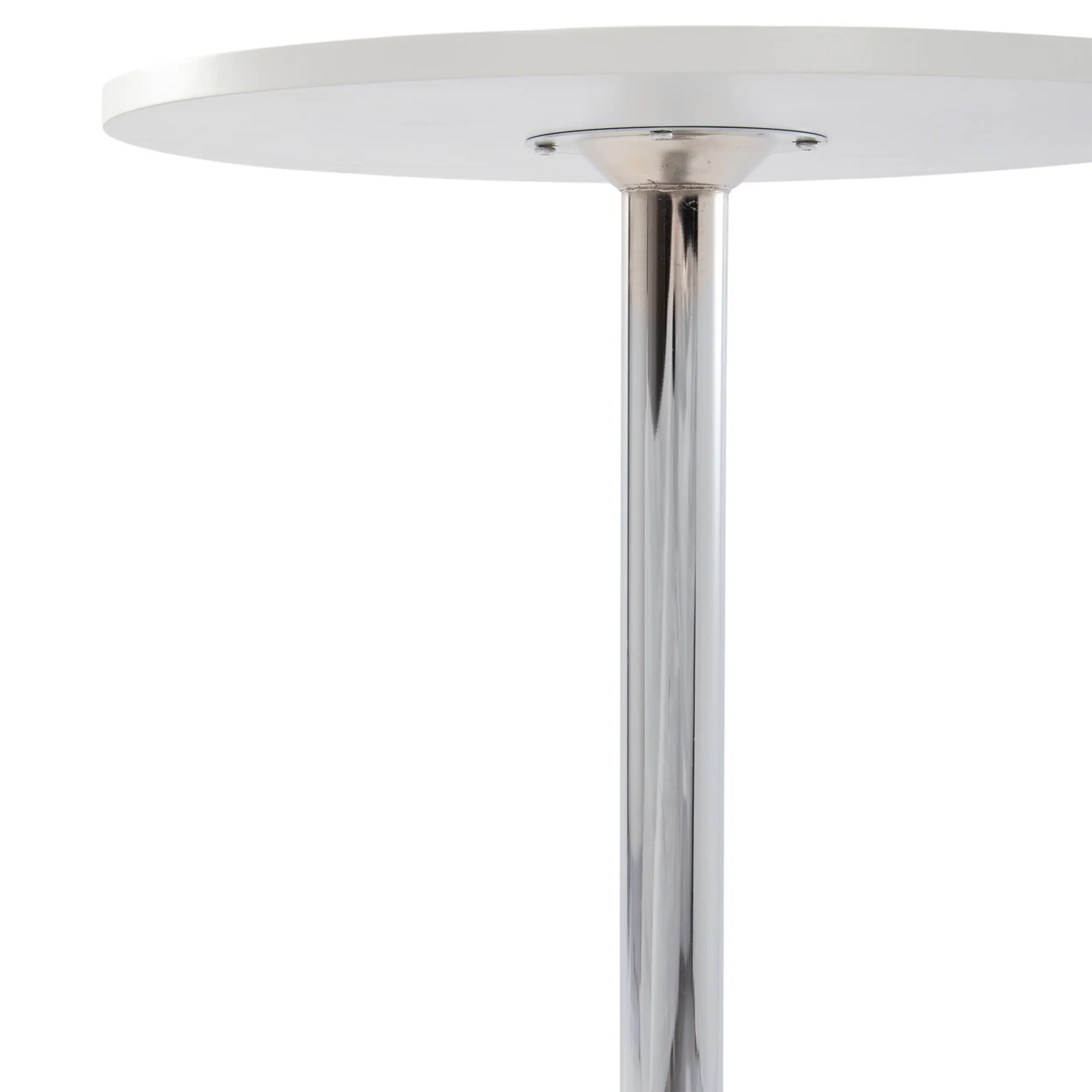 Högt bord Boom 60 cm - Modernt bord med kromad fot för kök eller bar